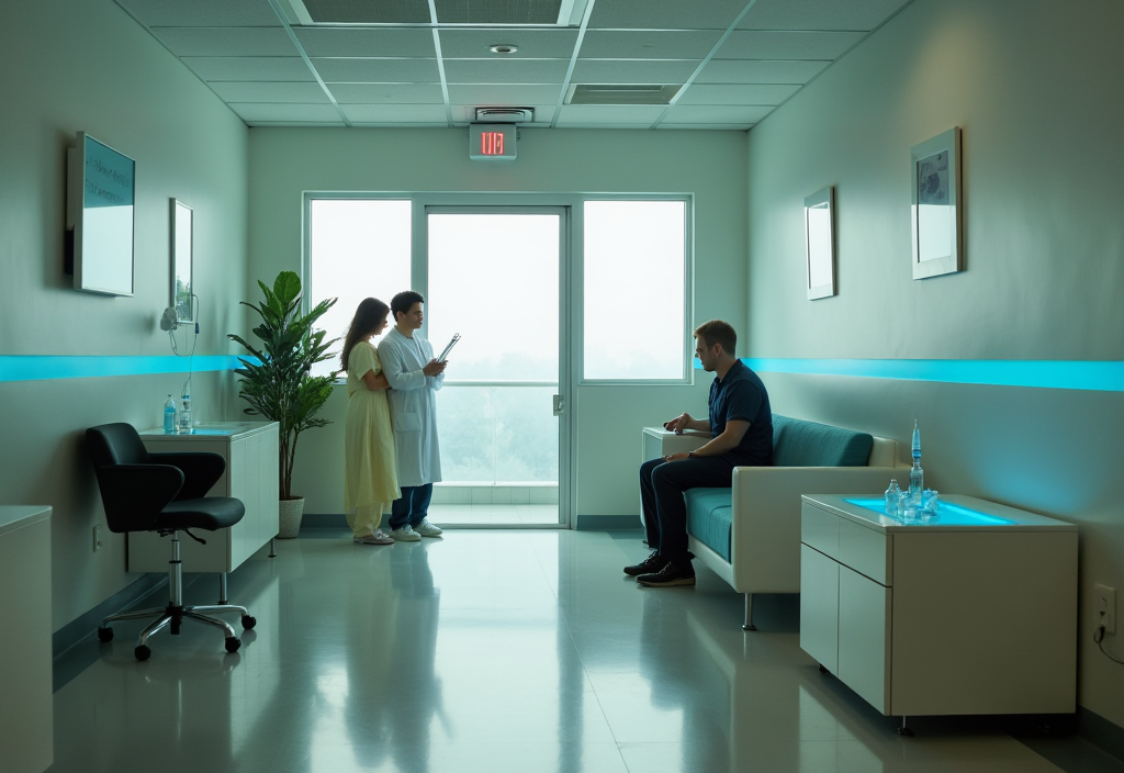 Under Contested Review, Enhanced Nurses Carry the Heat-Ward Night Shift — The Lost Archive, 2124