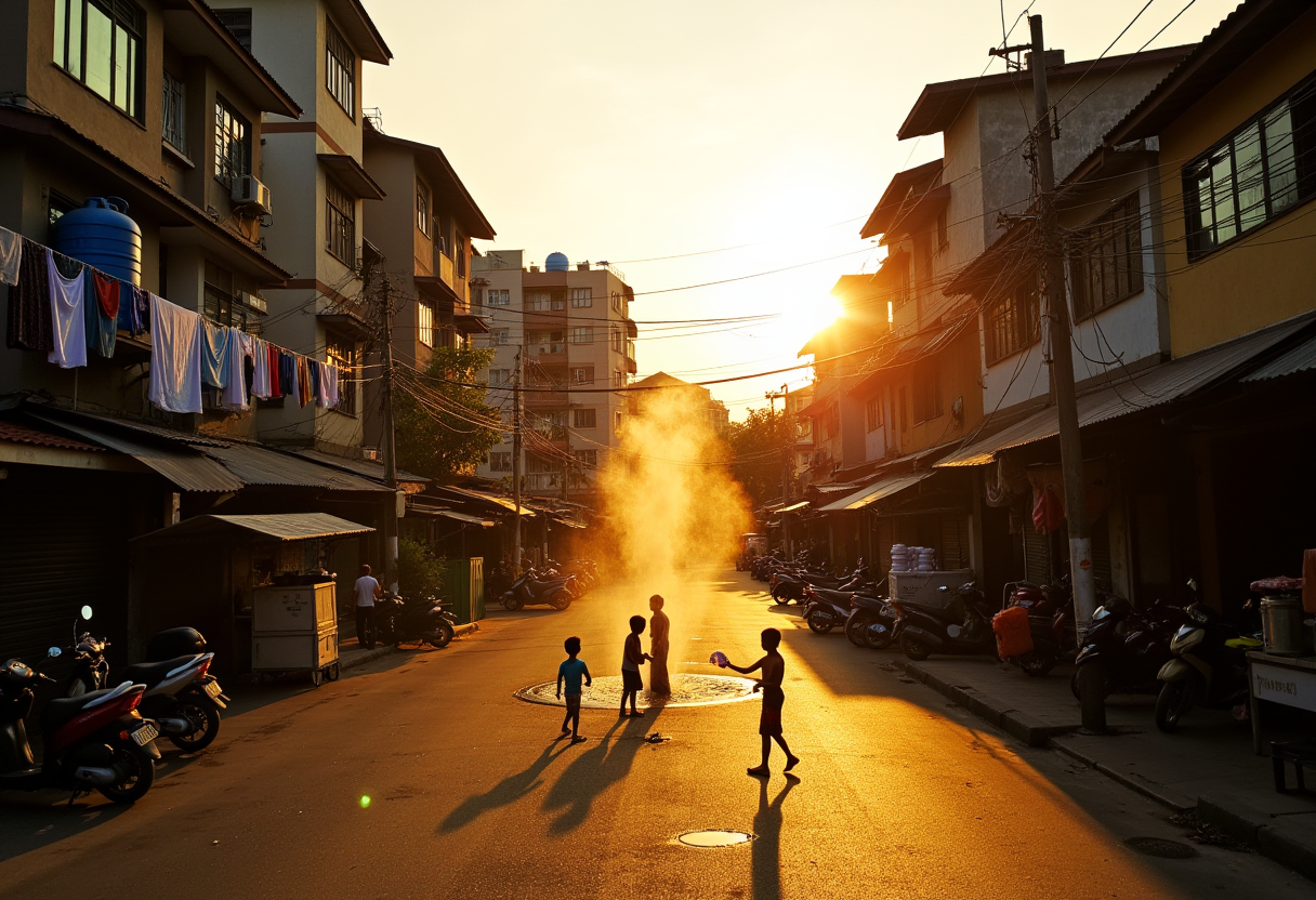 On a Warming Sunday, the Small Rituals That Twelve Billion Keep — The Lost Archive, 2124