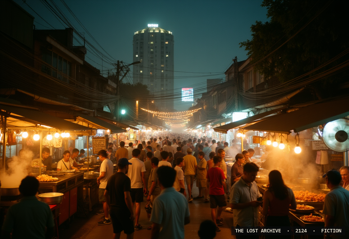 In the Heat, Cities Rediscover the Old Art of the Night — The Lost Archive, 2124