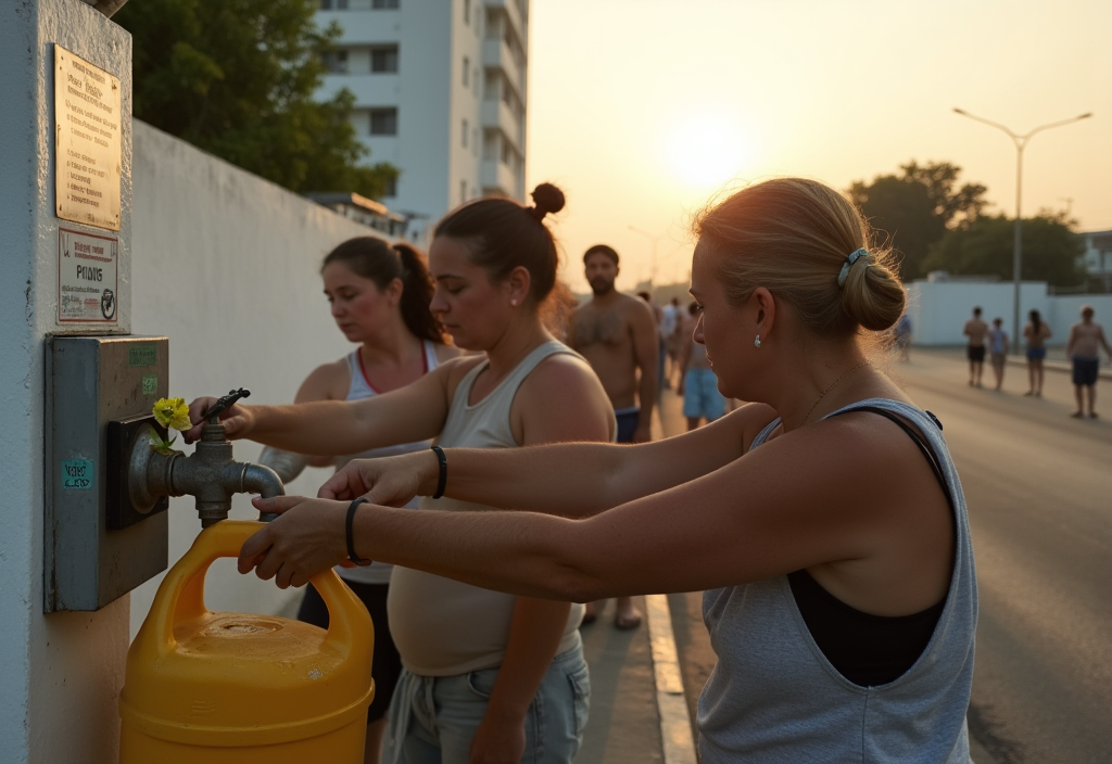 Ministers Fly Into the Heat for a Water Session No One Wanted to Call — The Lost Archive, 2124